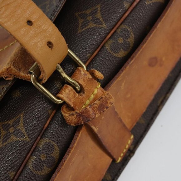 Authentic LOUIS VUITTON Monogram Cartouchiere GM Shoulder Bag M51252 LV - Picture 15 of 16